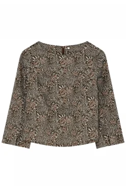 Sally, blouse 92072Mocha 60603/6771