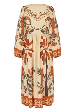 Saraill Dress 3/4 Creme 261023000