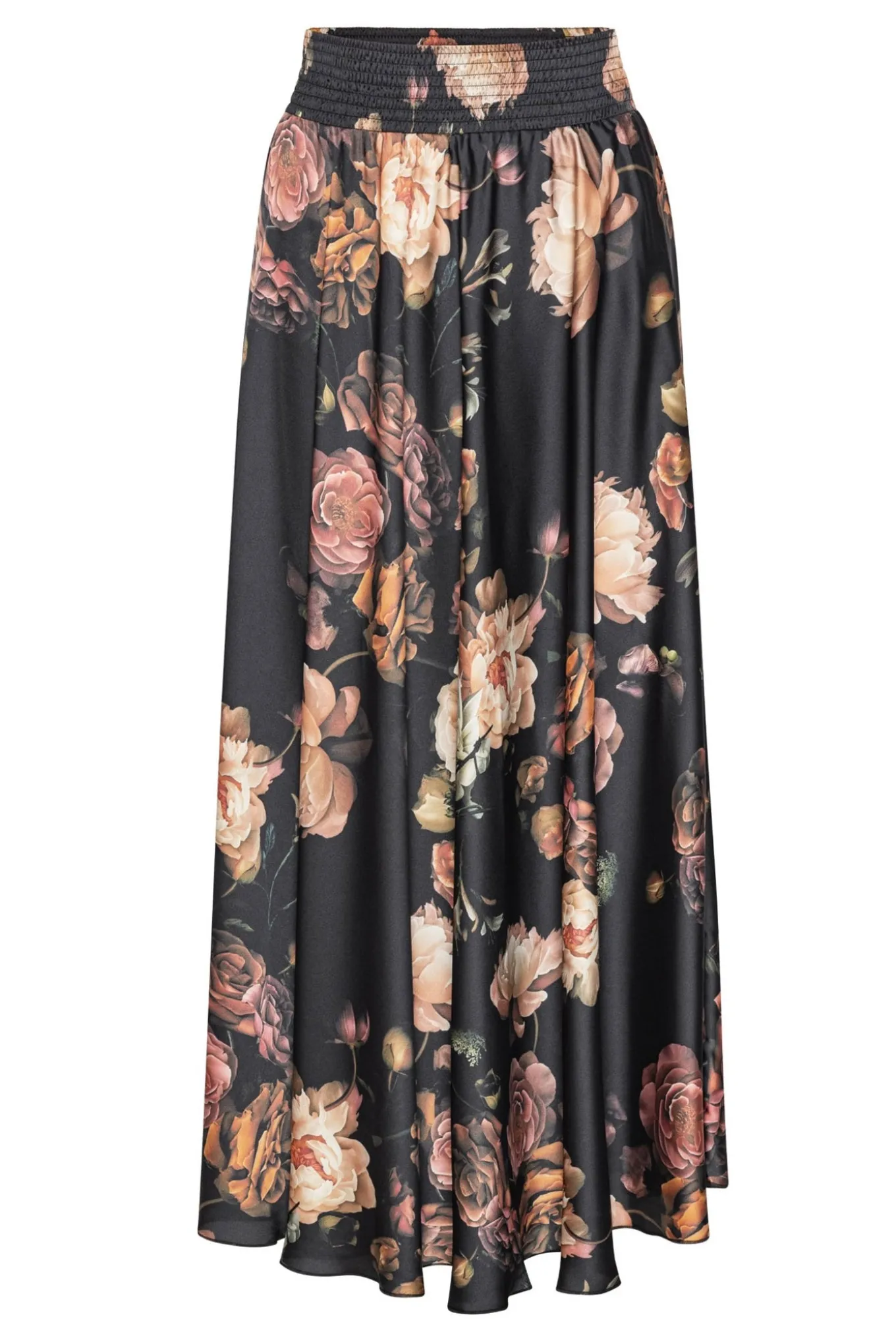 SAVANNAH NEDERDEL Scarf Print, Dark Navy. SAVANNAH