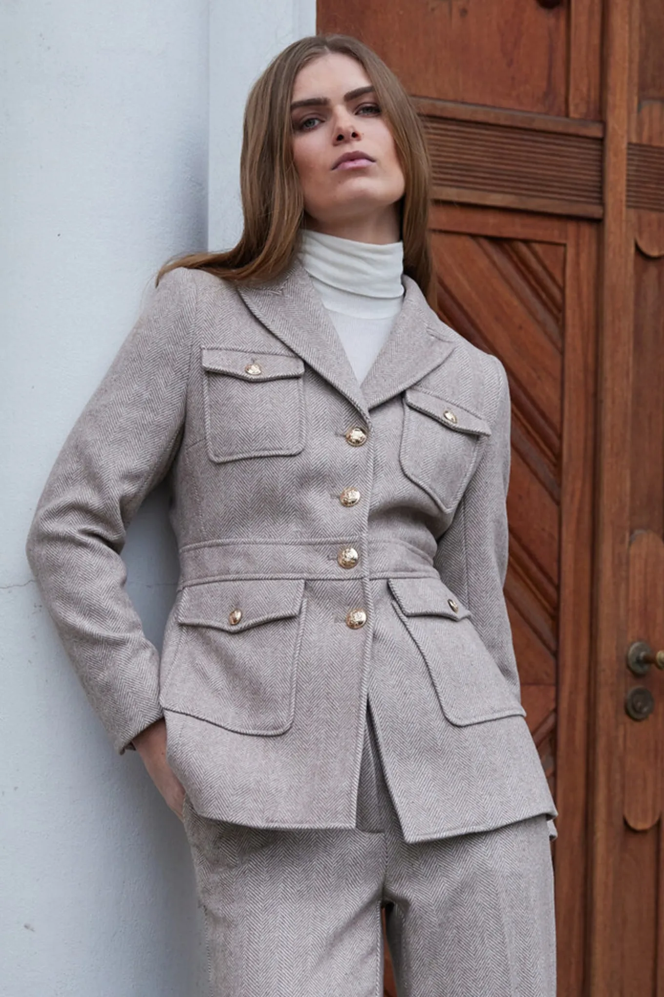 ScarletBBBaki jacket Fallen Rock BBW4290