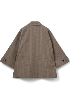 SELINASW OVERSIZE CHECK JACKET 9064 Check S261365