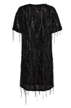 SillaCC Sequin Dress 96Black 36576