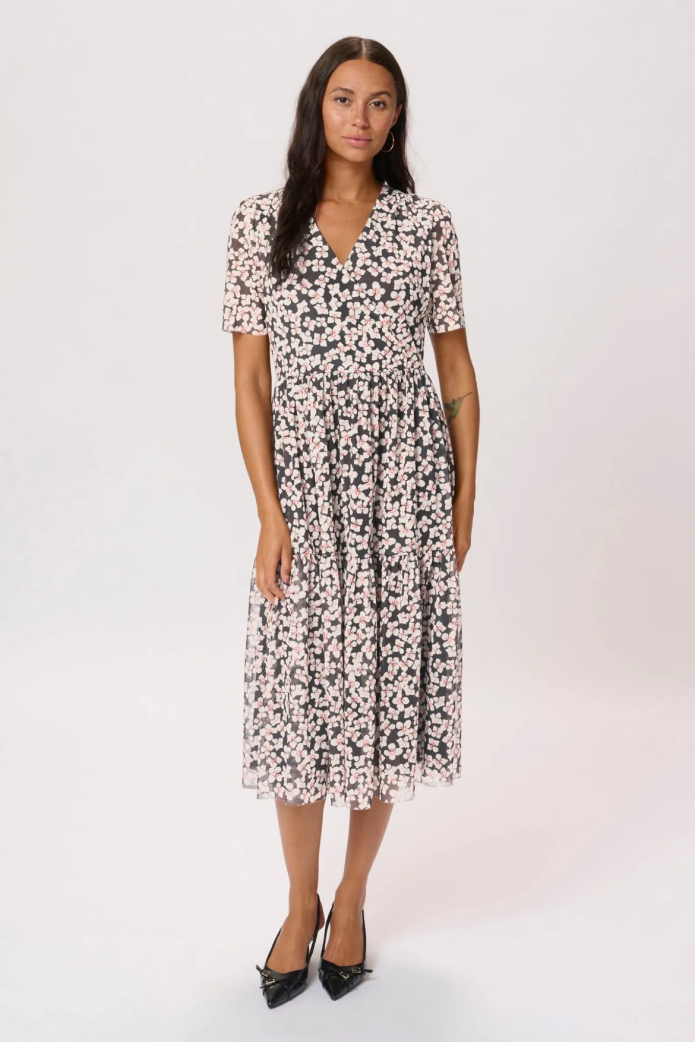 SLAldora Dress Night Sky Flower Print 30404666