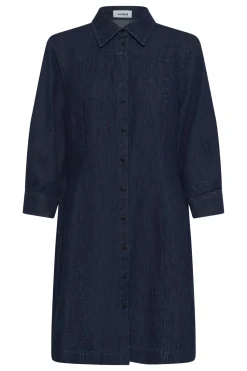 SLChaman Short Dress Dark Blue Denim 301728 30409131