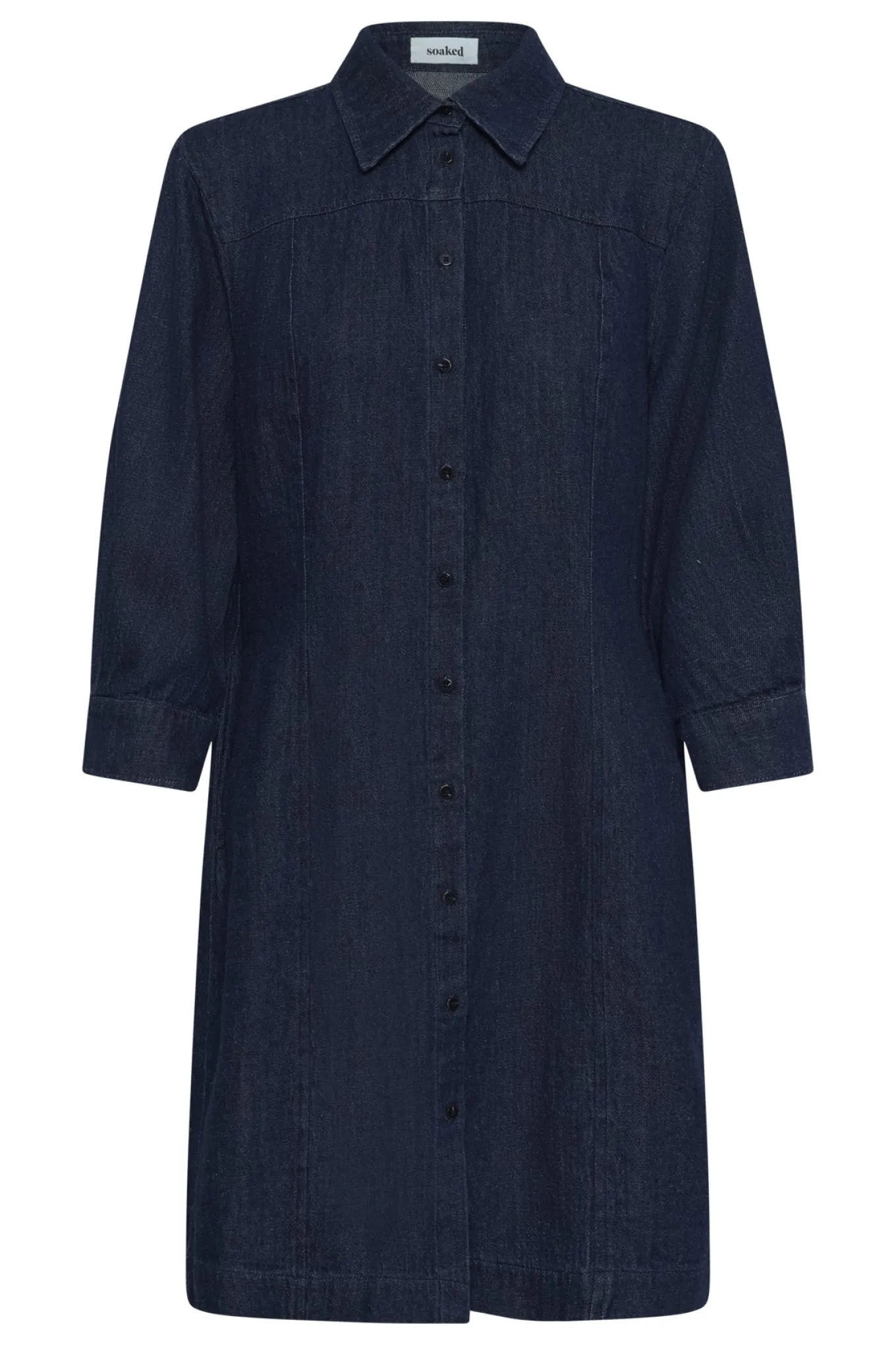 SLChaman Short Dress Dark Blue Denim 301728 30409131