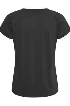 SLColumbine Vneck SS Black 30404284