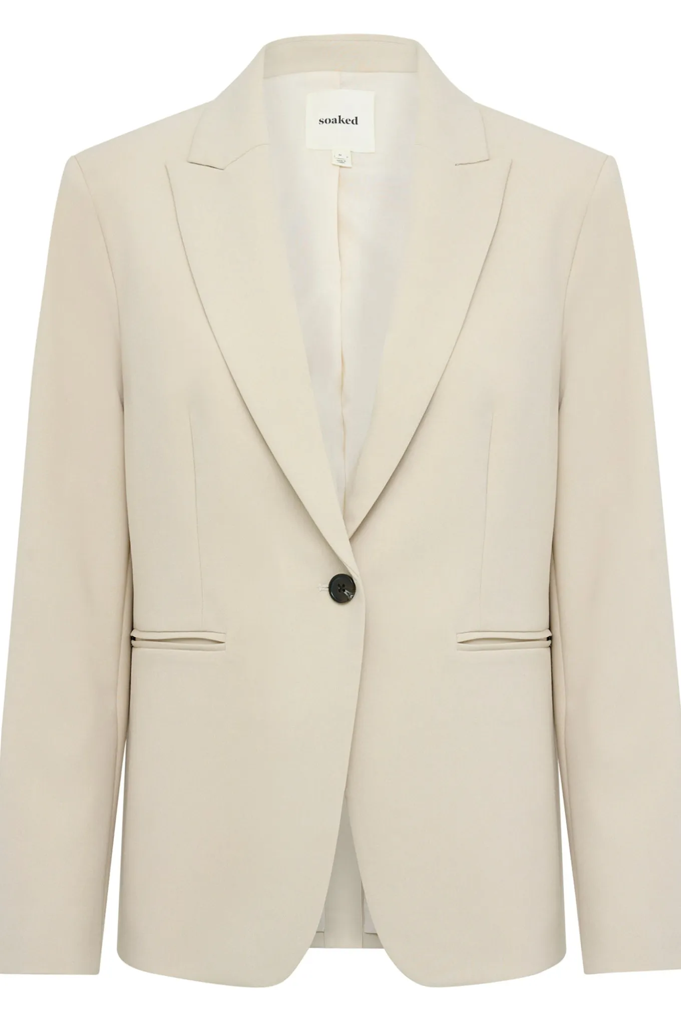 SLCorinne Short Blazer Oatmeal 30407532