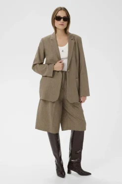 SLGinevra Blazer Cappucino Pin Stripe 304684 30408972