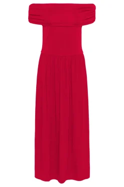 SLHanadi Off Shoulder Dress Salsa 30408524