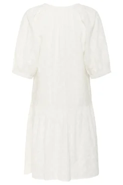 SLIsja Dress SS Broken White 30408673
