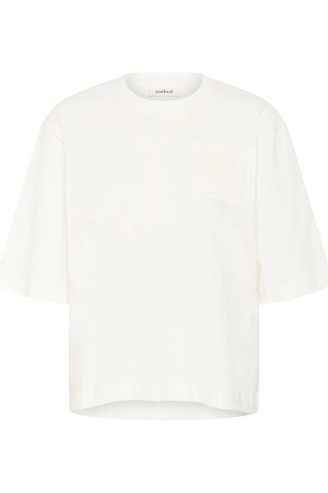 SLJina Logo Tee Broken White 30408510