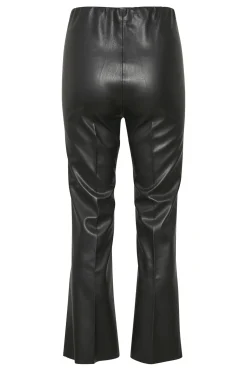 SLKaylee PU Kickflare Pants Black 30404598
