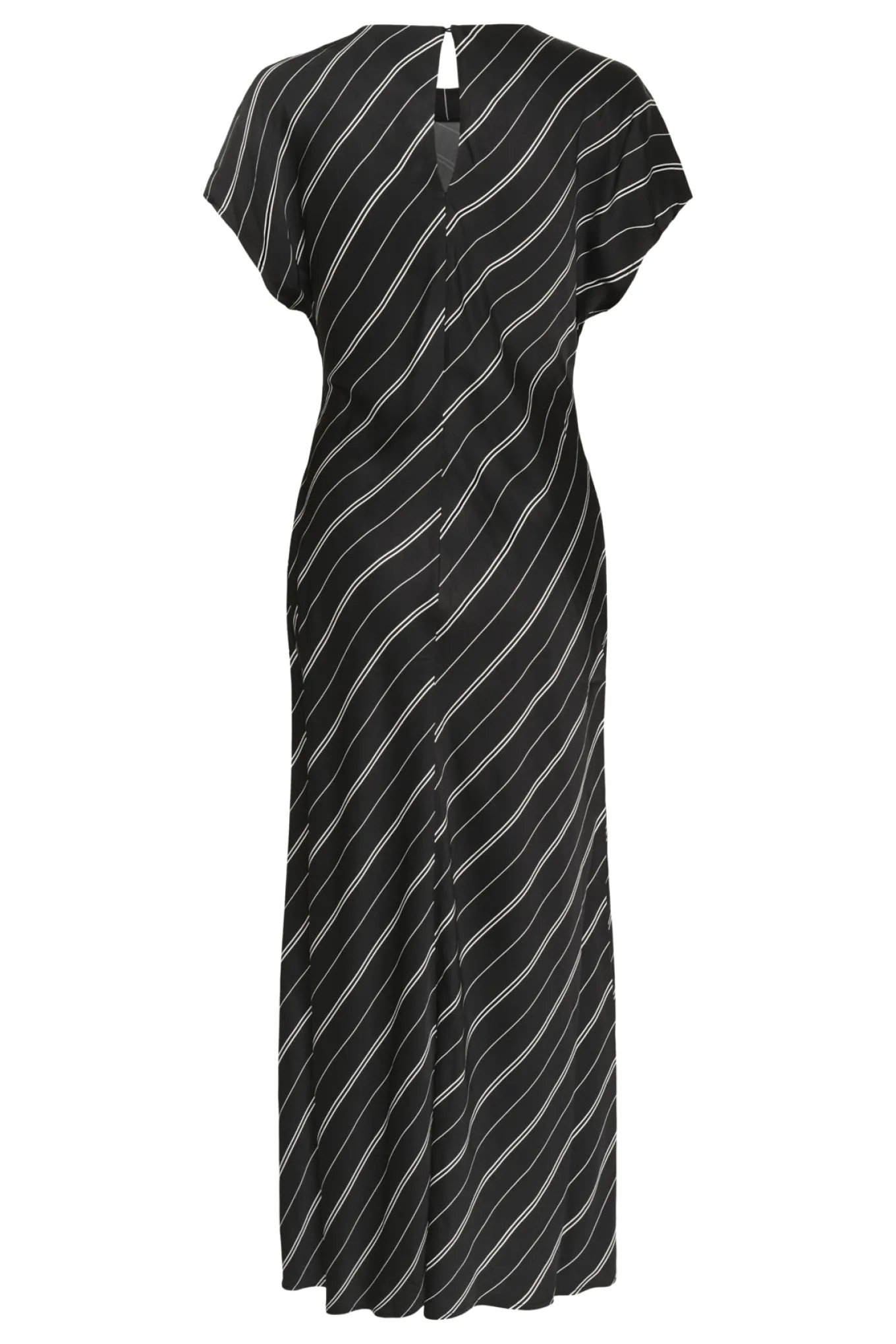 SLMarcela Mirmir Printed Dress Black W White Stripes 304533 30408920