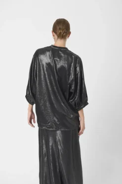 SLMirmir Amily Blouse 3/4 Black 194008 30408743