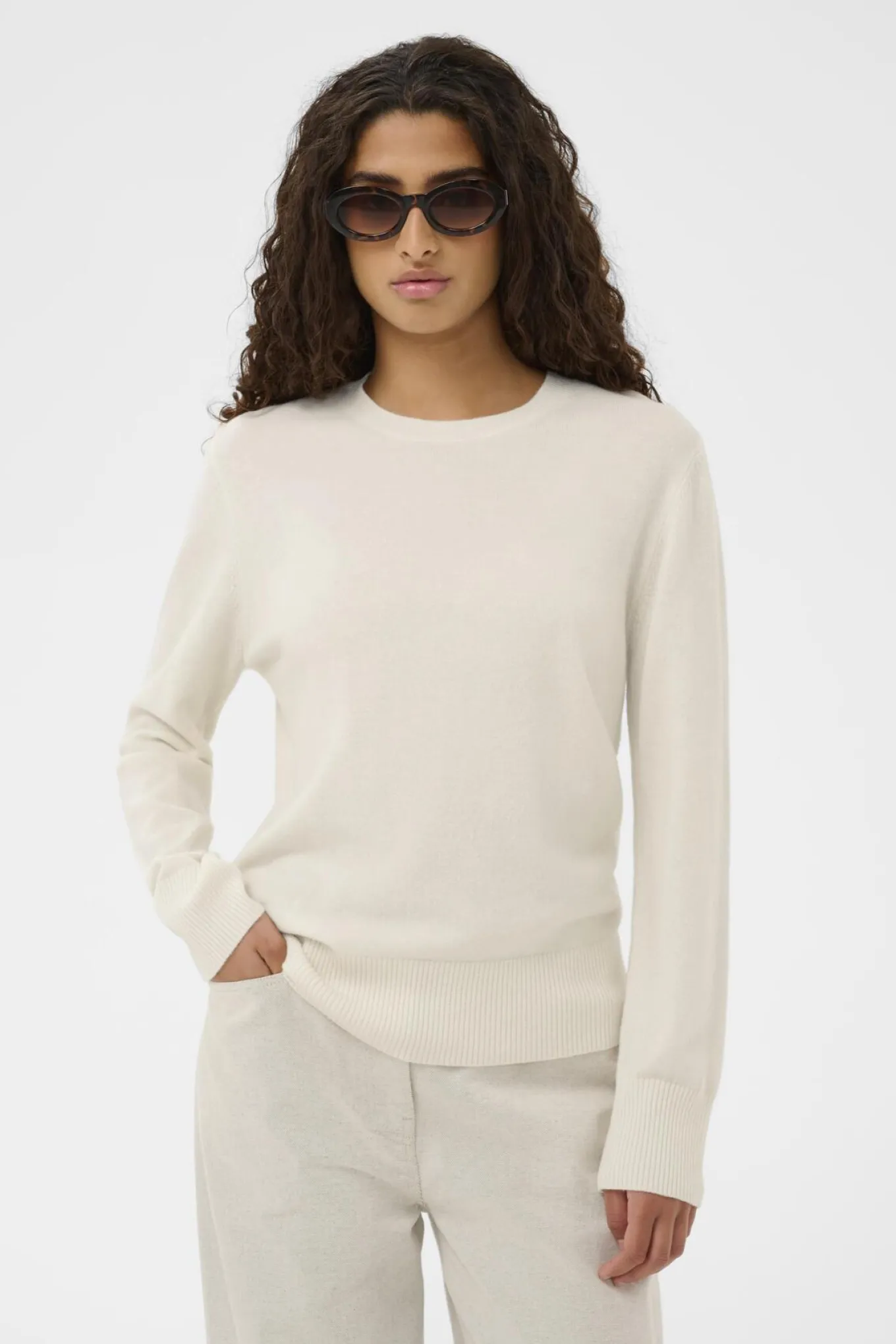 SLMolina Roundneck Pullover Turtledove 125202 30408865
