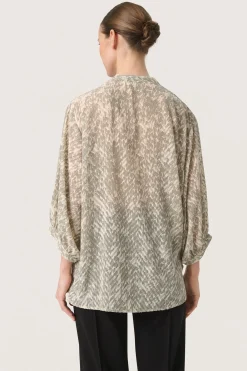 SLOsaka Amily Blouse Shadow Drop Print 30407538