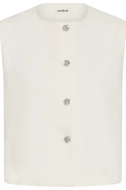 SLRina Waistcoat Whitecap Gray 120304 30409058