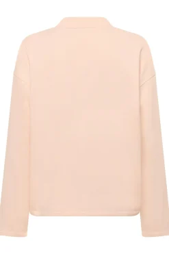 SLRolanda VNeck Sweatshirt Pearl Blush 121207 30409045