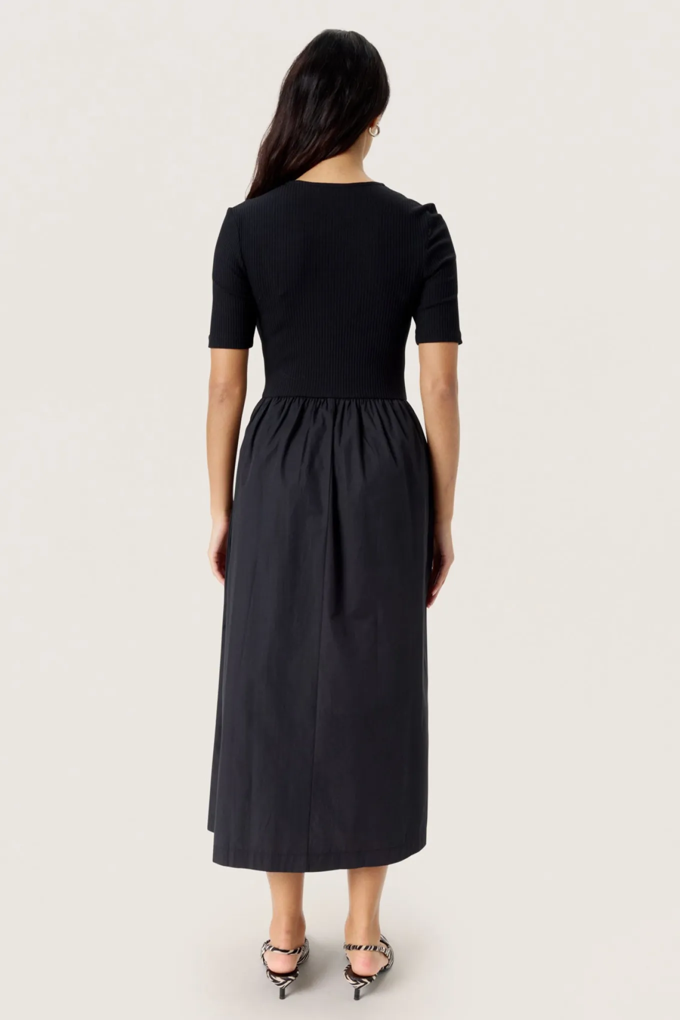 SLSimone Phoebe Dress SS Black 30408550