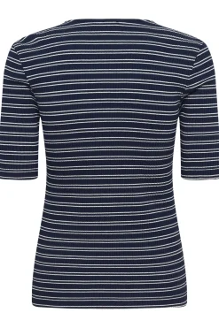 SLSimone Striped Tee India Ink Stripe 304705 30409050