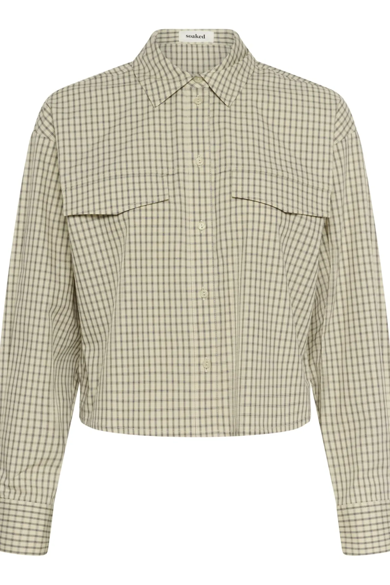 SLSivah Shirt LS Parchment Checks 304511 30408908