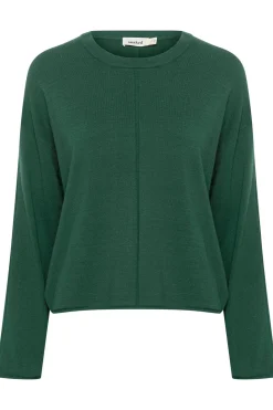 SLSpina Boxy CrewNeck Rain forest 30407689