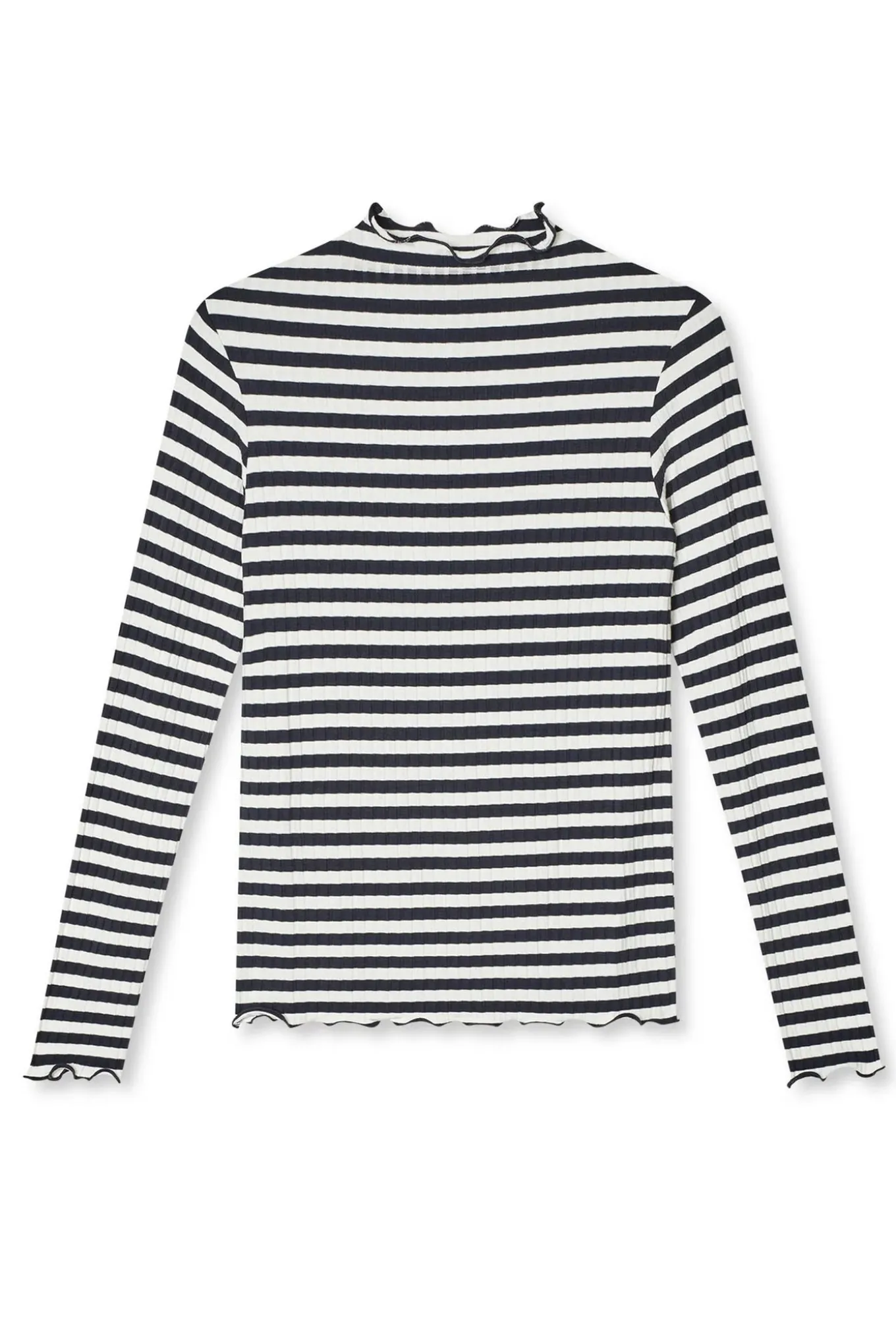 Stripe Trutte Tee LS vanilla ice 205049