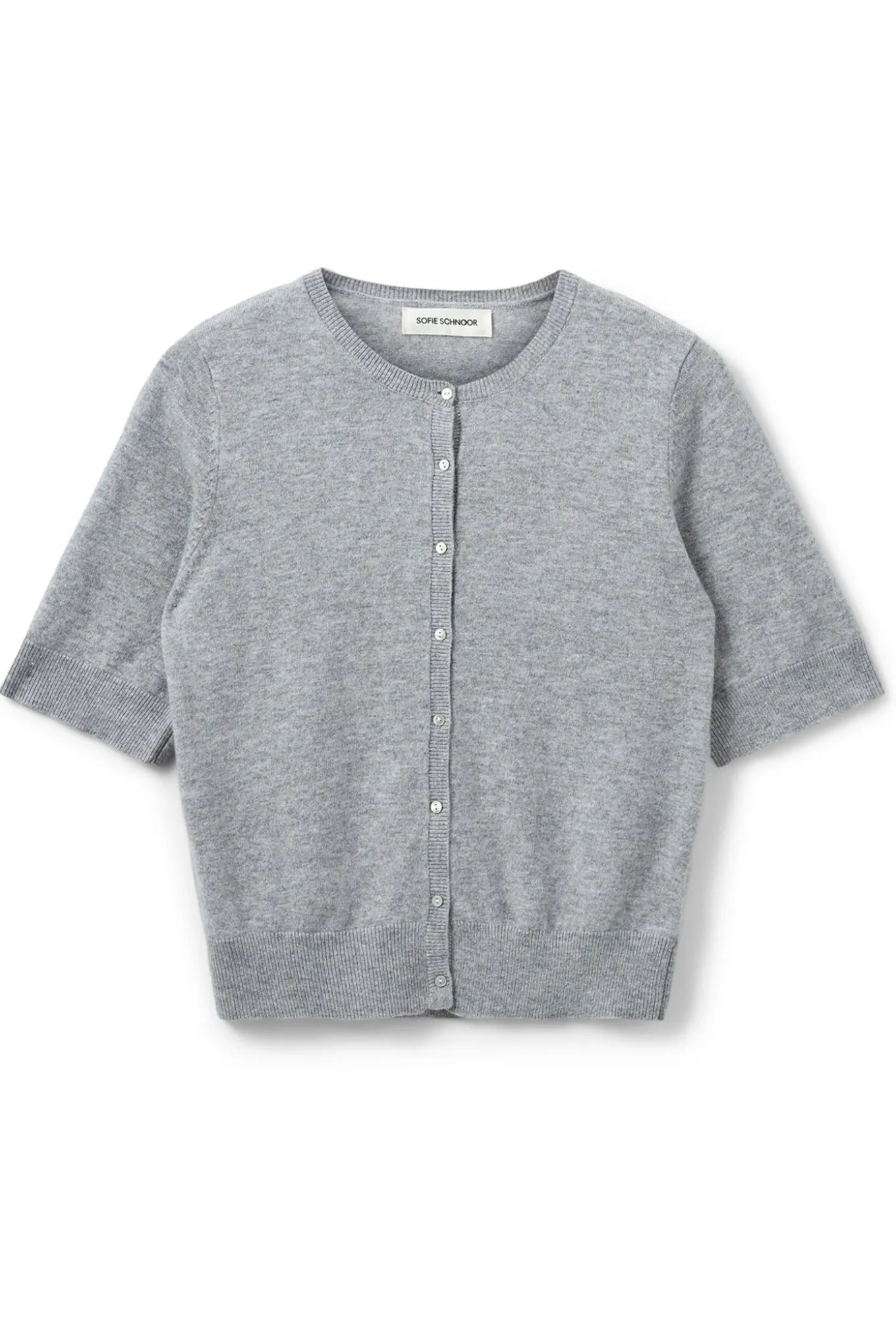 SUNASW CARDIGAN 8010 Grey melange SNOS544