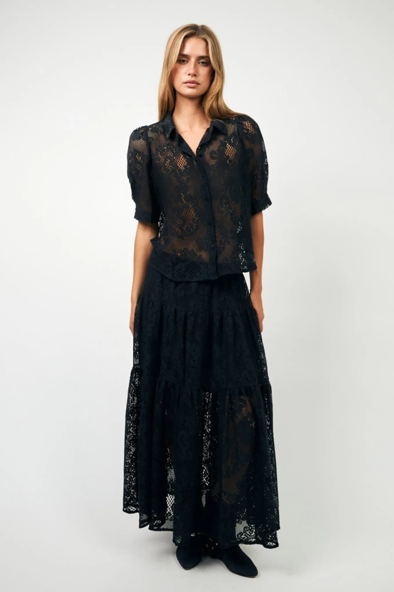 SunsetLL Maxi Skirt 27 Dark Navy 252662026