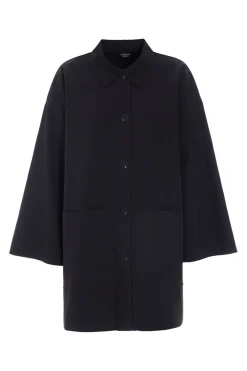 Tanoshi oversize jakke Black 26124655625
