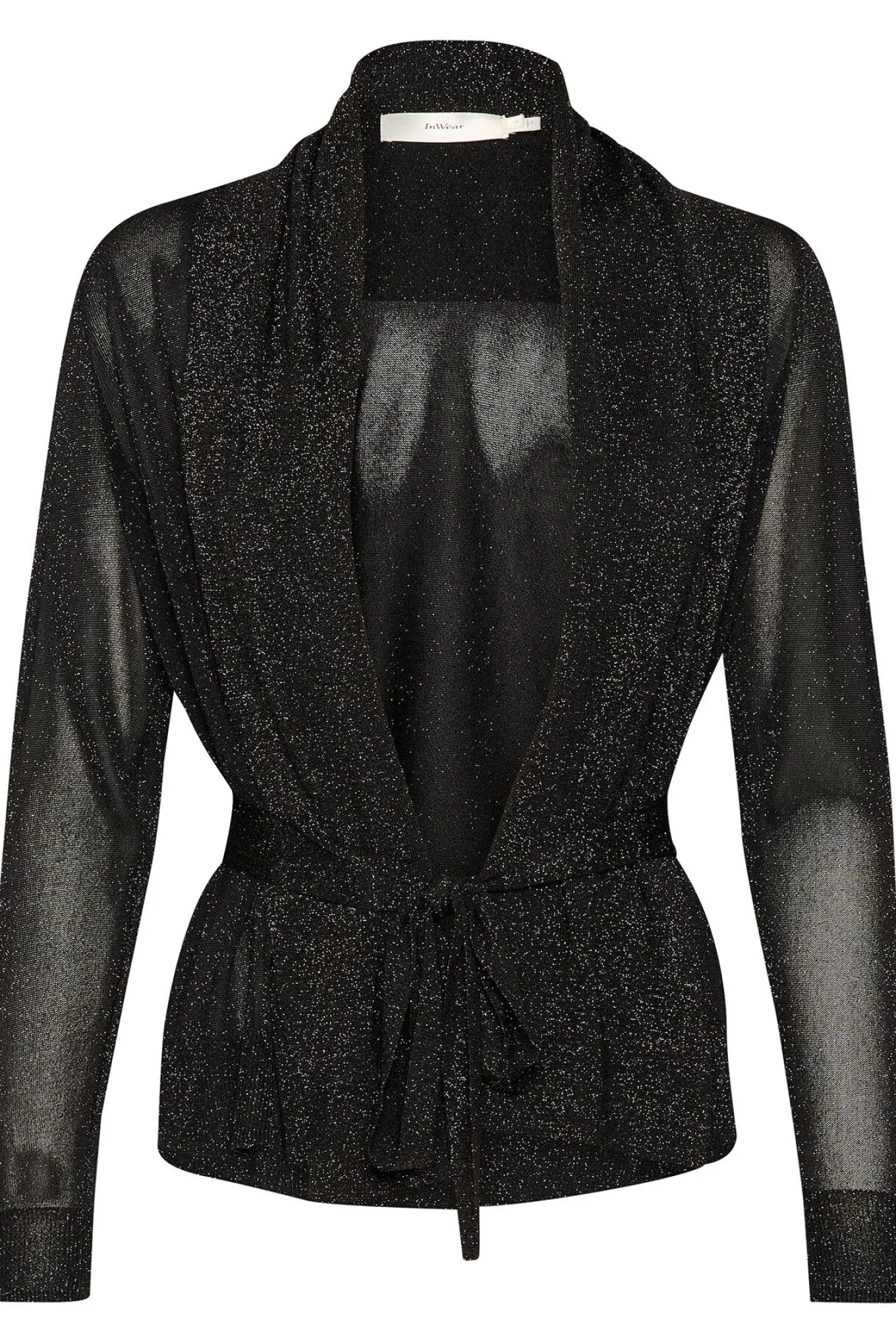 ThaniIW Short Cardigan Black 30110084