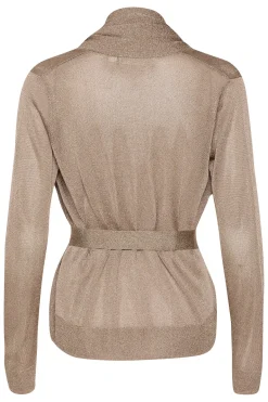 ThaniIW Short Cardigan Gold 30110084