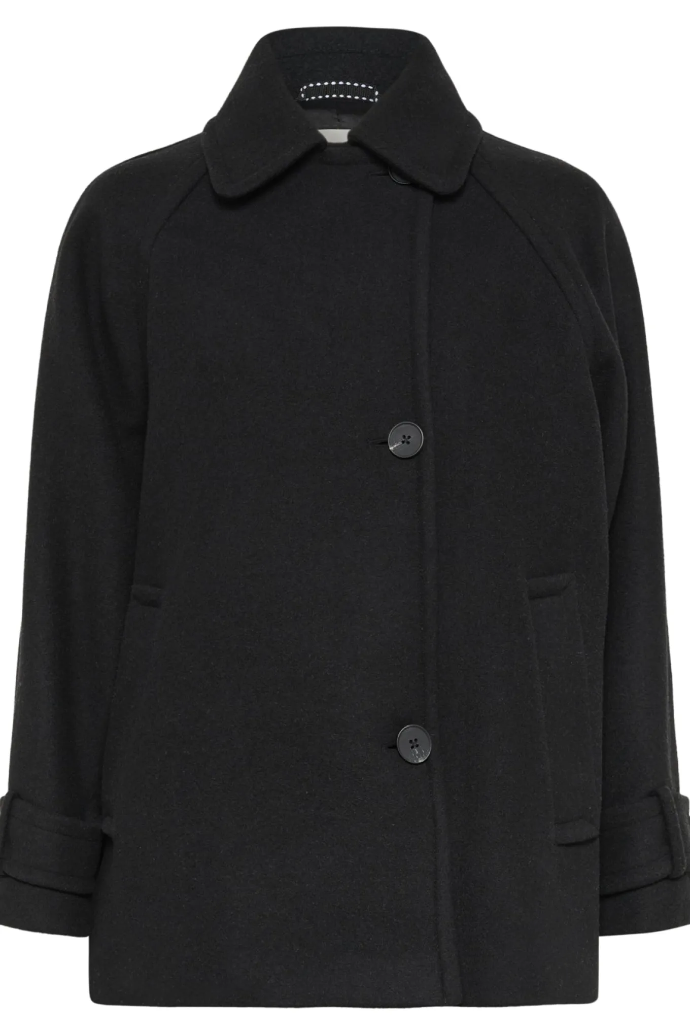 ThoraIW Minona Coat R Black 30111082