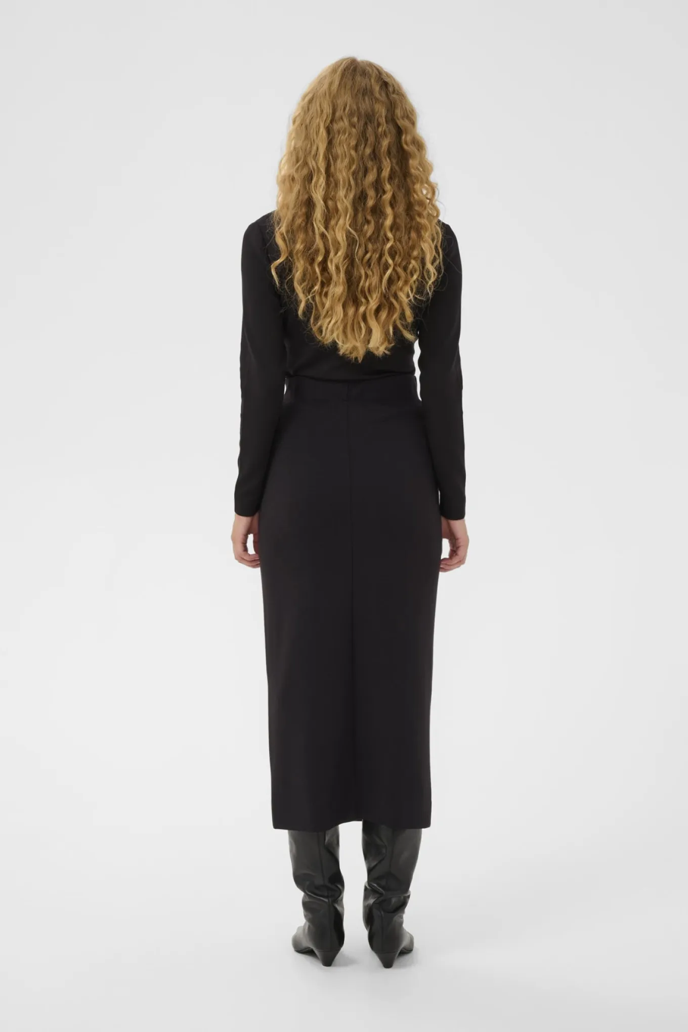 TRIIW VINCENTIW KNOT SKIRT Black 194008 30112205