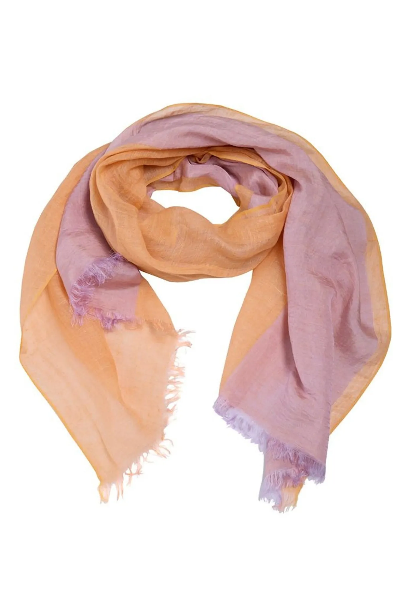 Two tone Tørklæde MELON/LAVENDULA 26151235751