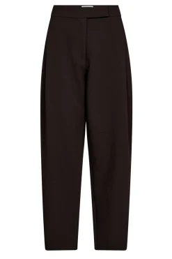 VolaCC Carrot Pleat LL Pant 145Dark Brown 31561