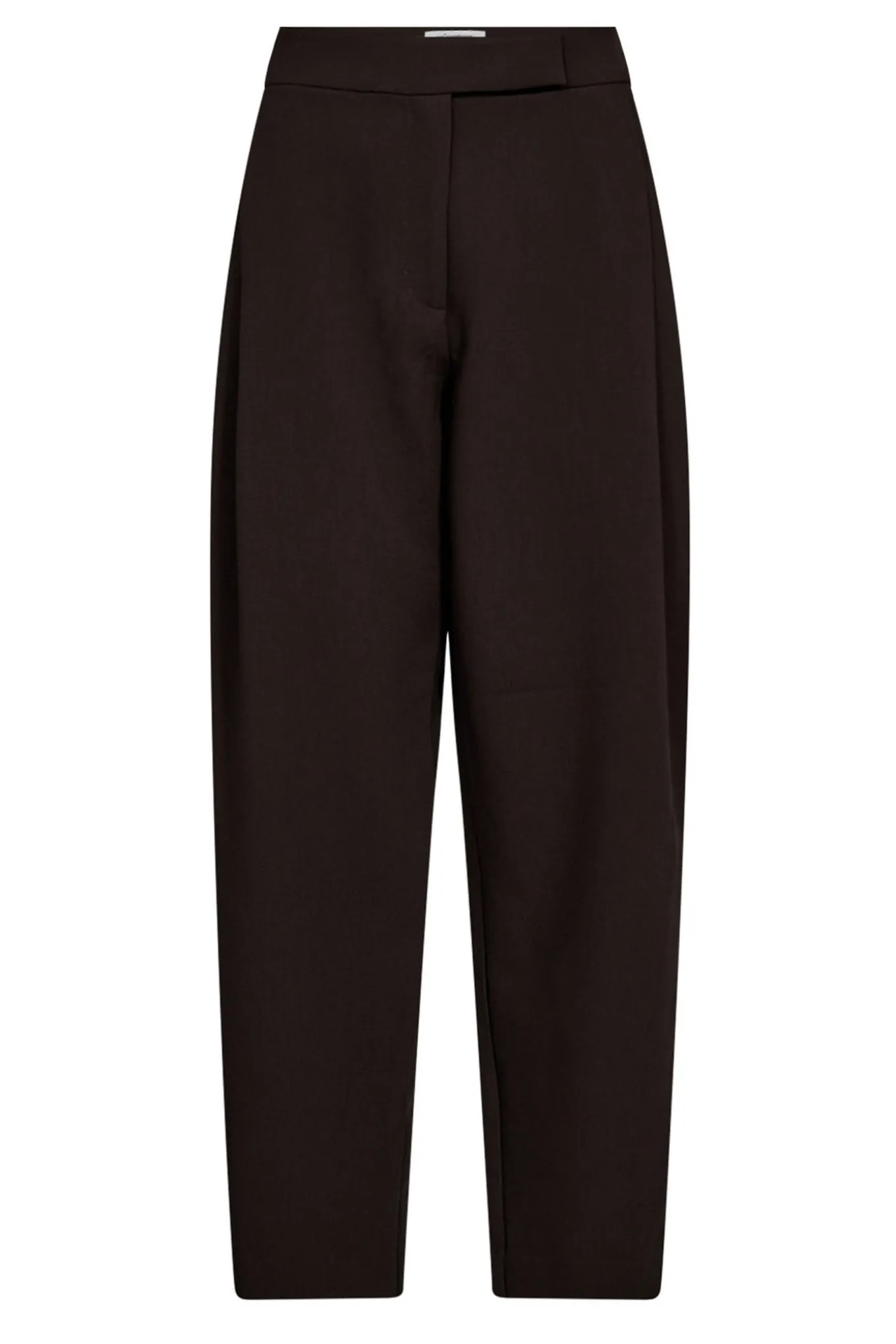 VolaCC Carrot Pleat LL Pant 145Dark Brown 31561
