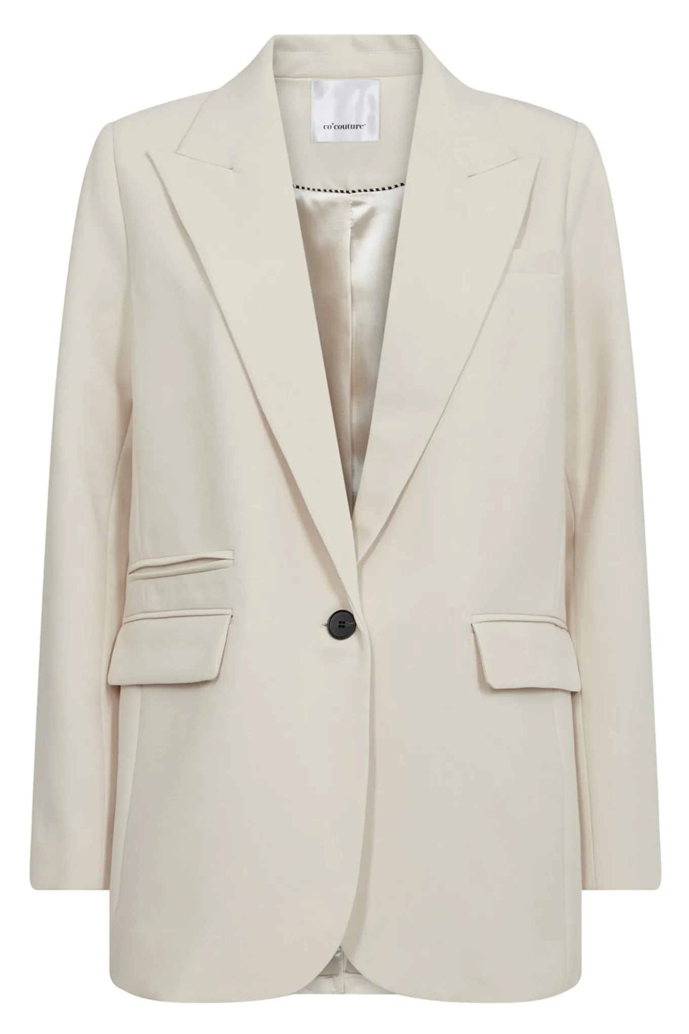 VolaCC Single Oversize Blazer 199Bone 30050