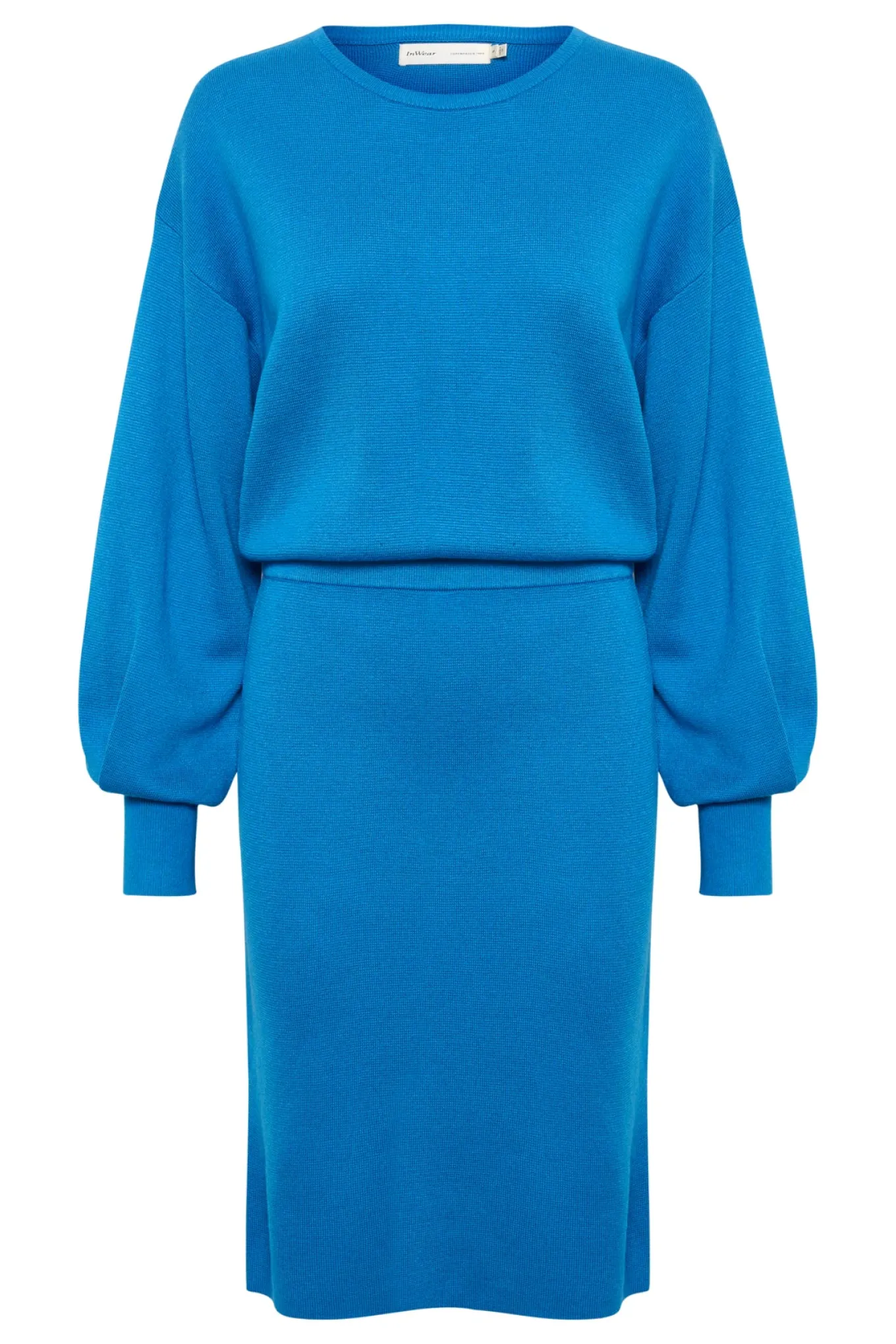 WanettaIW Ilze Oneck Dress Spring Blue 30108891