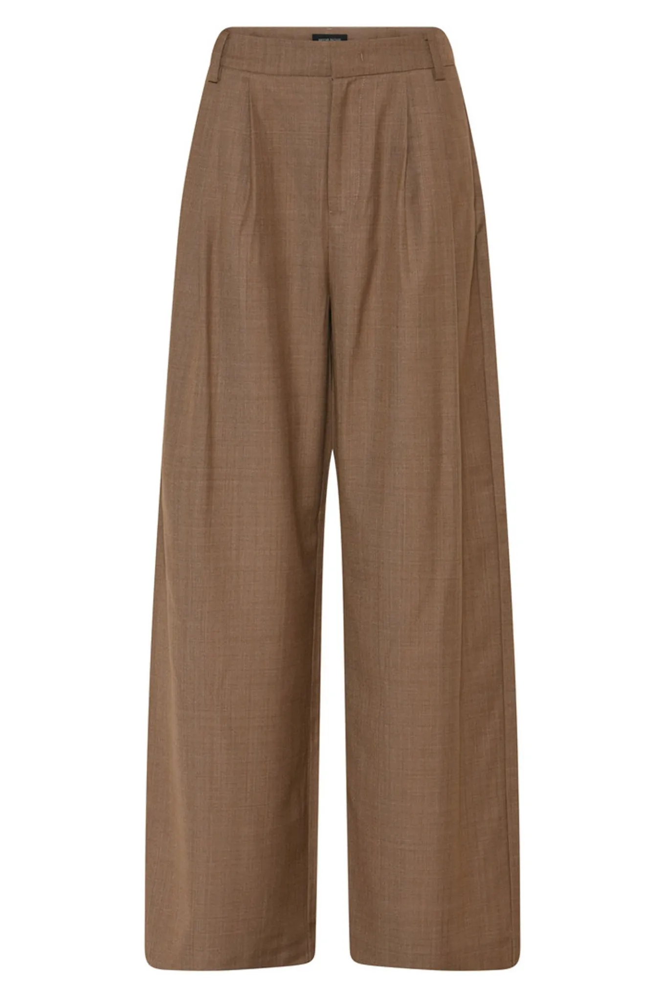 Waterlilybbvala Pants Brown Melange BBW4753