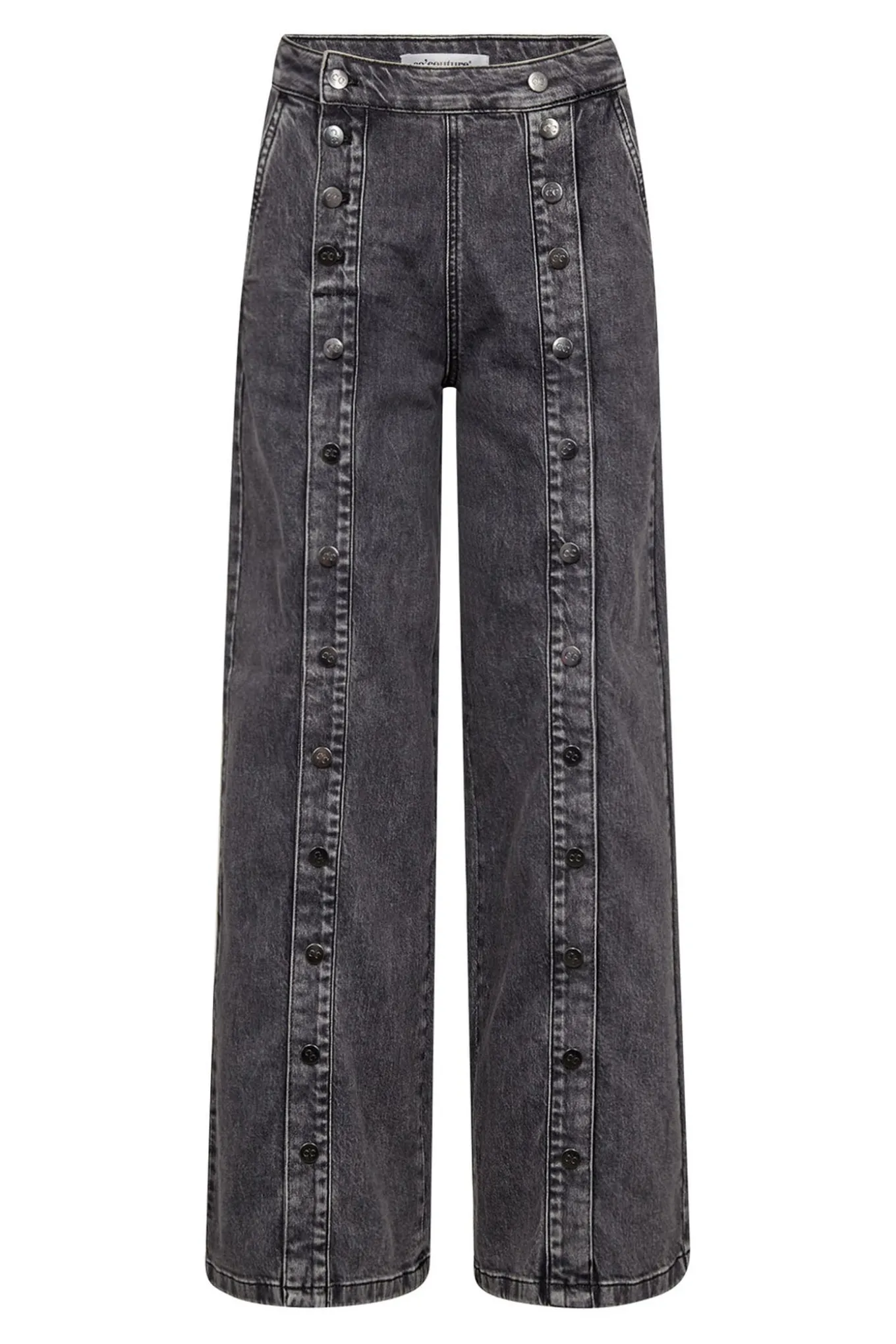 WillaCC Button Jeans 96Black 41005