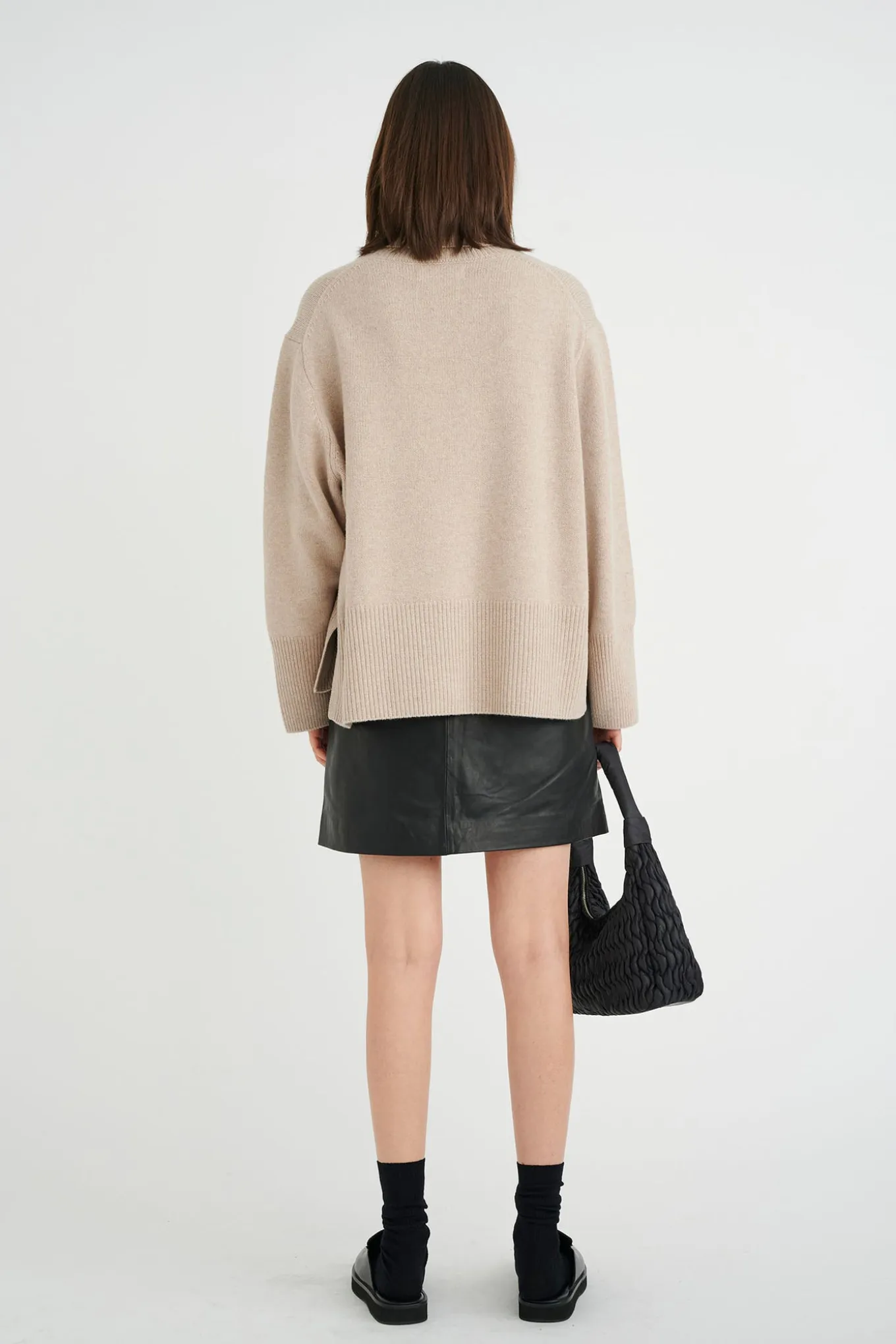 WookIW Short Skirt Black 30107657