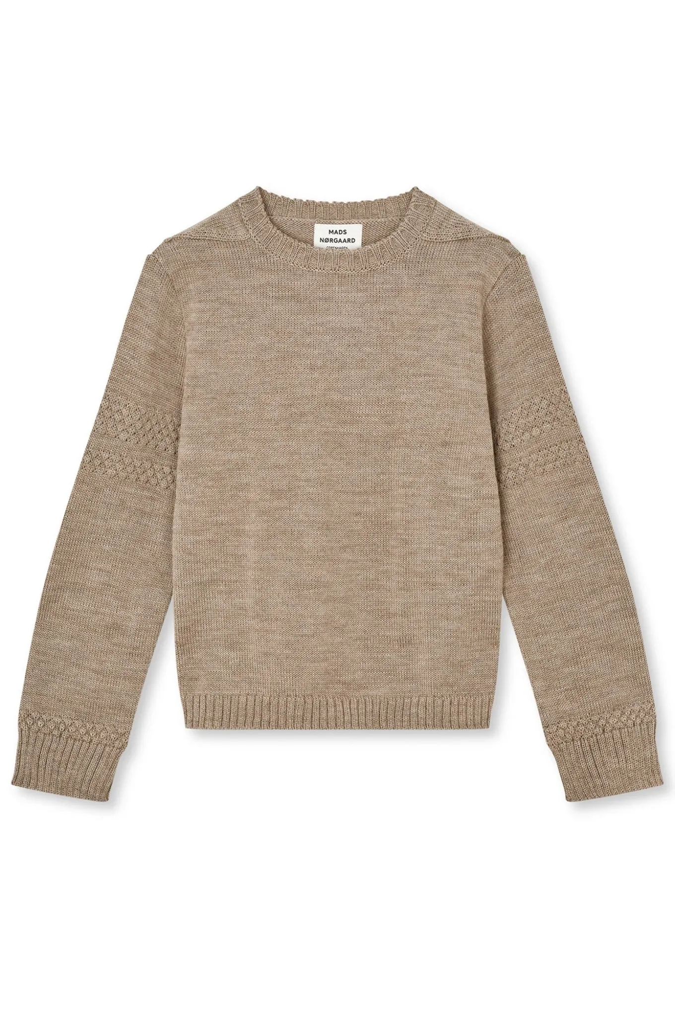 Wool Karoline Sweater BEIGE MELANGE 205014