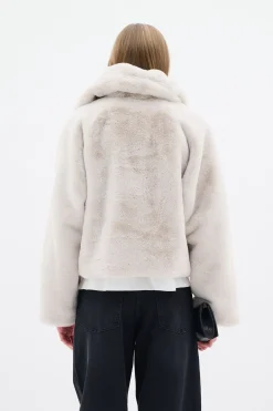 YonekoIW Short Coat Haze 30109835