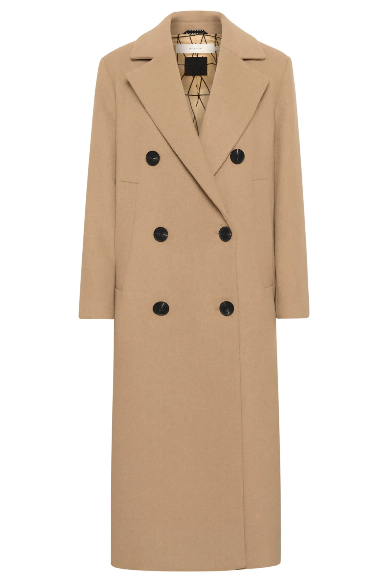 YunahIW Long Coat Tobacco Brown 30110610