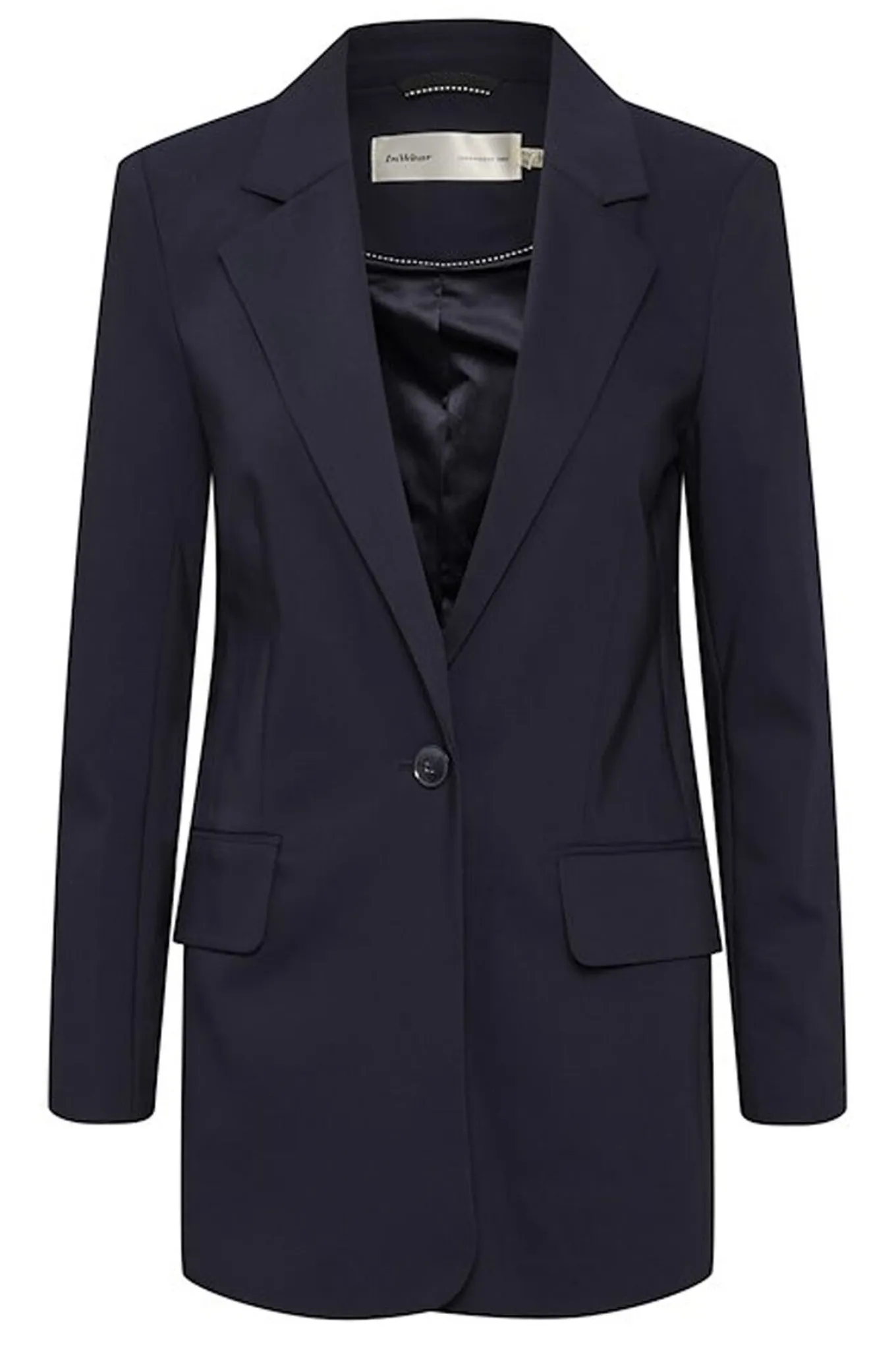 ZellaIW Long Blazer Marine Blue 30106239